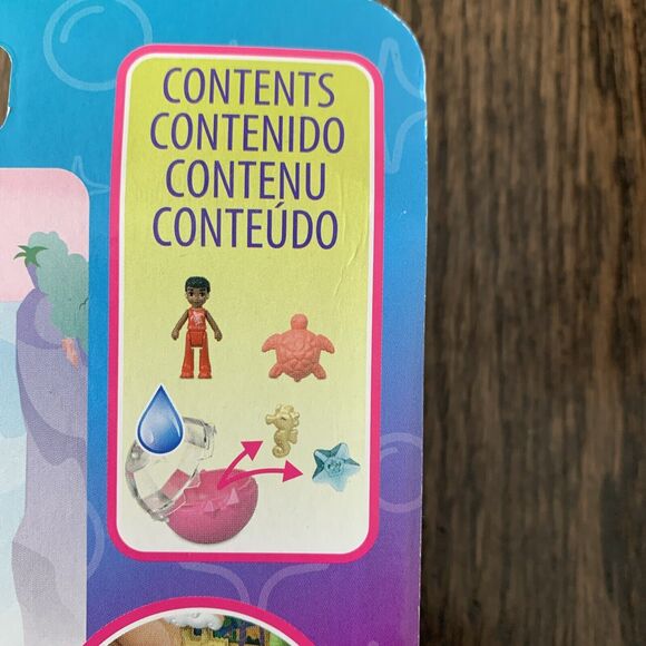 Polly Pocket‎ Sparkle Cove Adventure Mattel Compact Toy Beach Summer - Picture 6 of 6